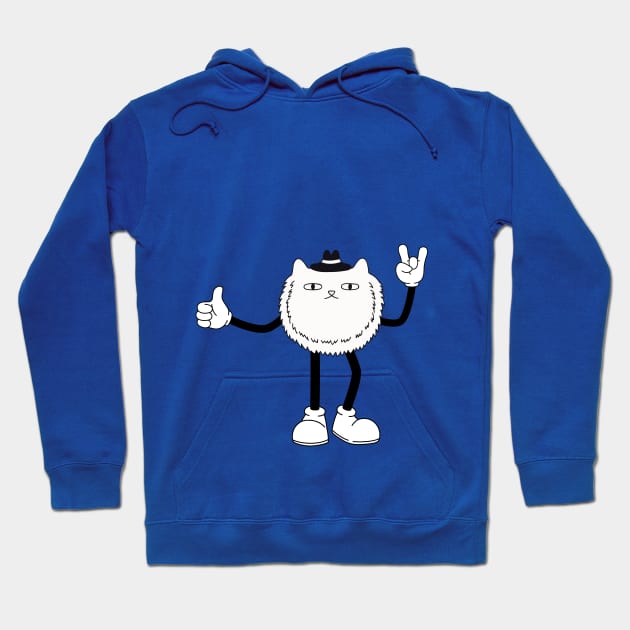 Wierd Cat Appear in My Fever Dream Hoodie by BloomInOctober